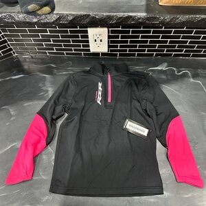 RZR Kids Black and Pink Short Sleeve Tee